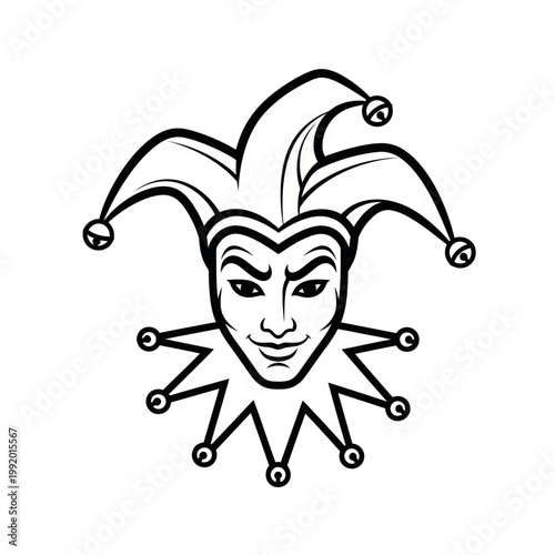 Jester Face Icon