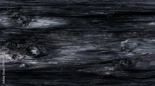Macro texture of black ebony wood with subtle natural grain patterns