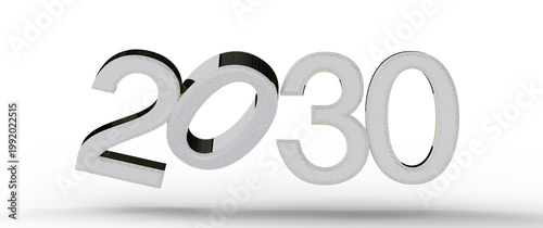 3D render of the year 2030 ...