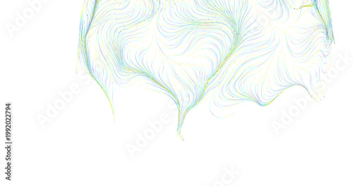 Abstract artwork featuring ...