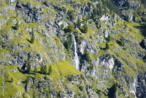 Seewaende rock faces, Oytal valley, Oberstdorf, Oberallgaeu district, Bavaria, Germany, Europe, PublicGround