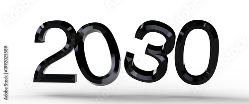 2030 year future illustrati...