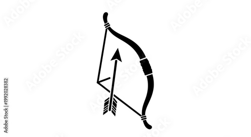 Bow and arrow hunting equipment.