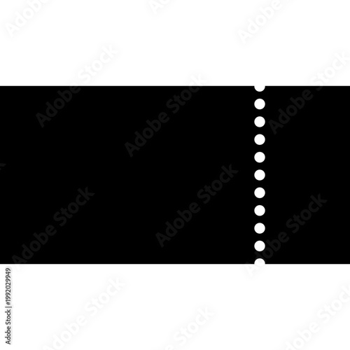 Ticket icon black event coupon symbol