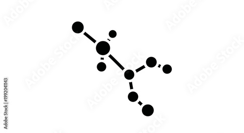 Molecular Structure Chemistry Science Model.