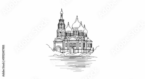 Ornate domed building with intricate architectural details