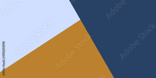 Konstfotografi Texture craft navy blue, denim and yellow color paper background, macro