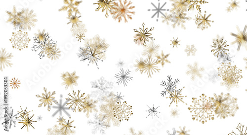 Festive background with gol...