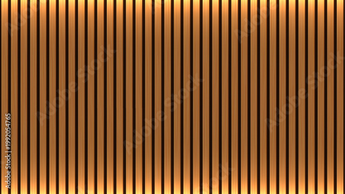 Wooden panel wall texture background with shadow effect. Vertical natural wood backdrop. Bamboo wall. Parquet board surface. Realistic vector illustration.