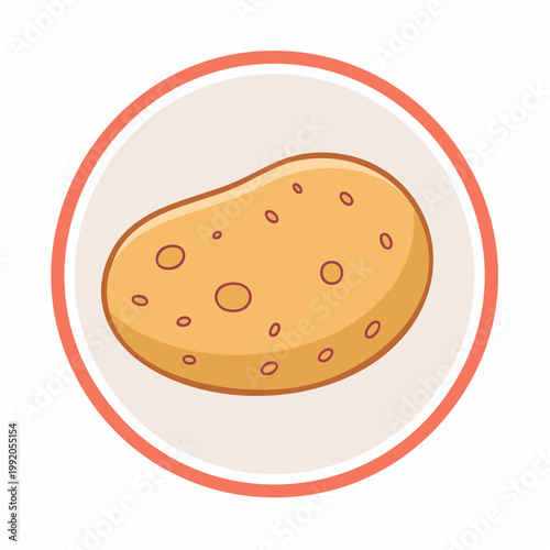 Cartoon Potato Icon
