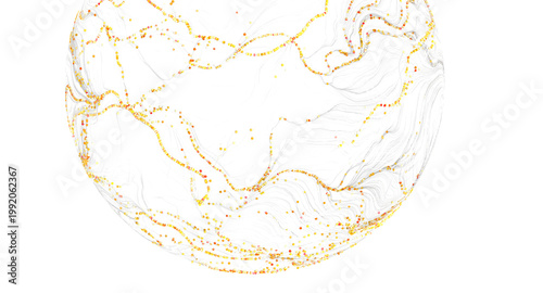 An abstract, artistic visua...