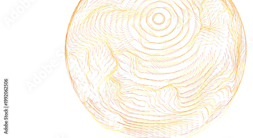 Abstract golden lines creat...