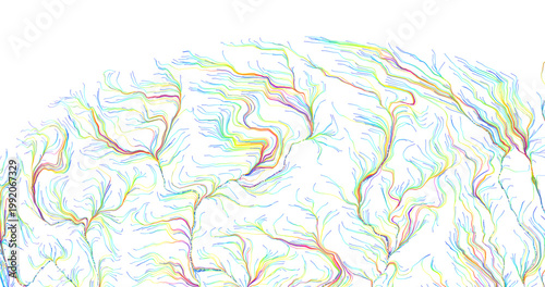 Abstract and colorful illus...