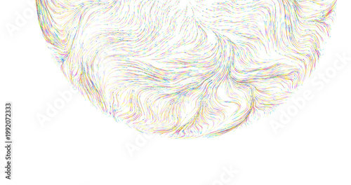 Unique artistic swirling li...