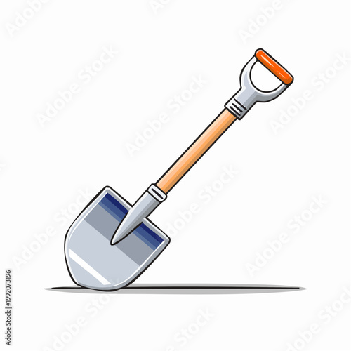Illustration of a shovel