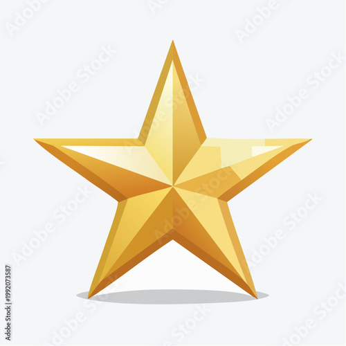 Golden Star Icon