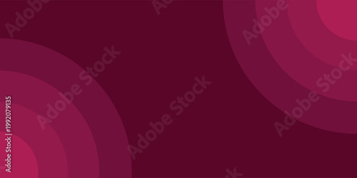 Foto Abstract Maroon and Magenta Background with Corner Circular Layered Patterns eps