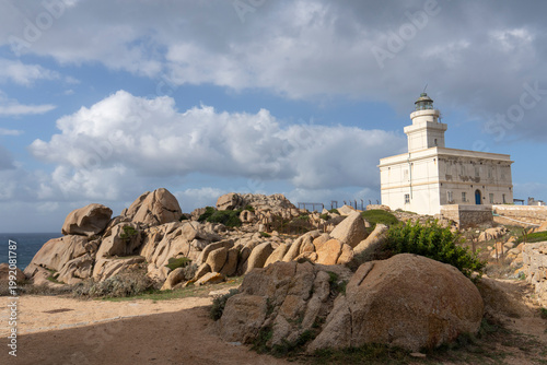 Fényképezés Capo Testa lighthouse Sardinia island summer 2024 Italy