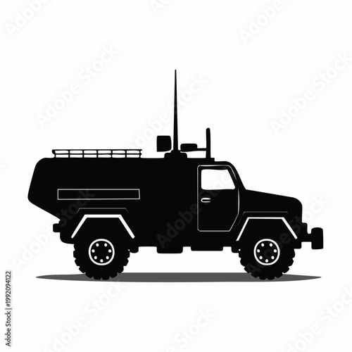 truck isolated on white background