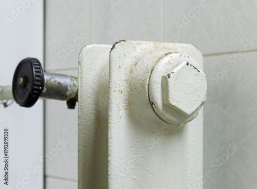 water heater radiator and valve