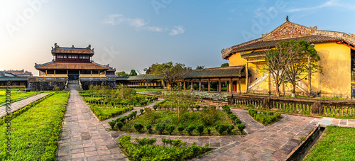 Εκτύπωση καμβά A view of the Purple Forbidden City in the Imperial City in Hue, Vietnam in the