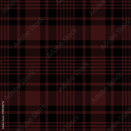 Seamless black, brown color check pattern. Repeating patern plaid.Checkered design for prints. Repeated tartan fabric. Vector scottish fabriс.Ekose texture.Madras flannel.Checker line.Stripe gingham.