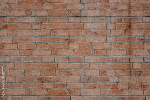 Konstfotografi Full frame background texture of a classic red and brown masonry brick wall
