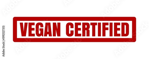 Vegan Certified Stamp for Plant Based Product Verification and Labeling