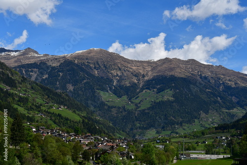 Schöne Landschaft bei St. Martin in Passeier in Südtirol 