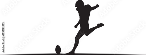 Coffee pot and cup on table, morning beverage preparation, simple still life vector illustration.