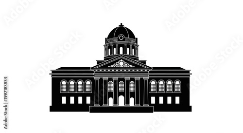 Government Building Architecture Design.