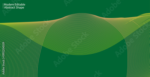 Abstract landscape a digital art composition of rolling hills and valleys