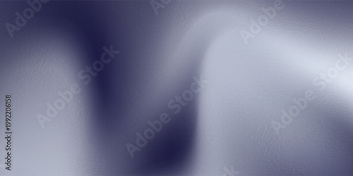 Light matte rippled surface. Plastic glass. Frosted winter window glass. White gray gradient transparent background. Panoramic realistic Vector illustration