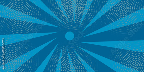 Anime Comic Background. Pop Art Style Background. Pop Up Retro Comic Background. Vector halftone illustration. Vintage background for comic superhero text, speech bubble, message.