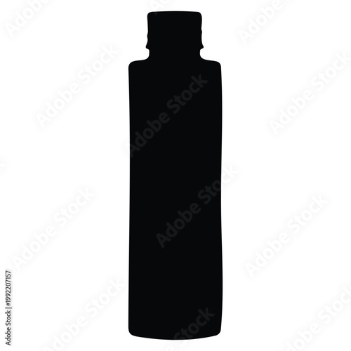 Toner silhouette icon vector illustration.
