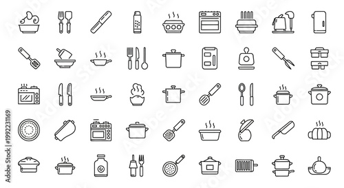 Kitchen Utensils and Cooking Tools.