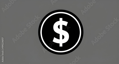 dollar, money, currency, finance, cash, usd, symbol, circle, icon, payment, economy, wealth, banking, coin, business, design, sign