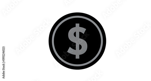dollar, money, currency, finance, cash, usd, symbol, circle, icon, payment, economy, wealth, banking, coin, business, design, sign