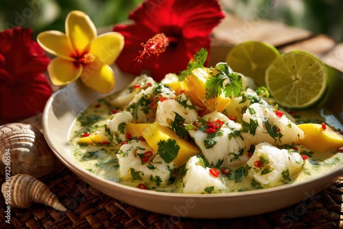 Vibrant Fiji Kokoda Summer Dish