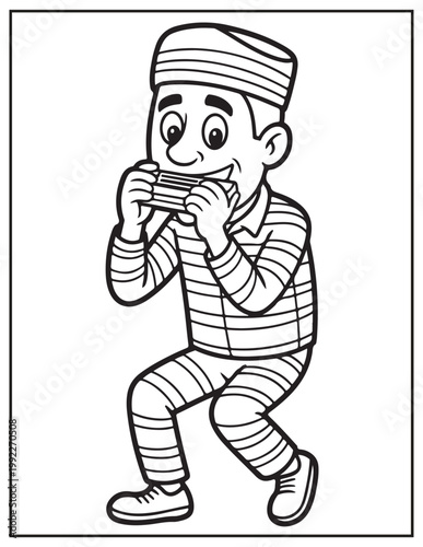 Prison Life coloring book