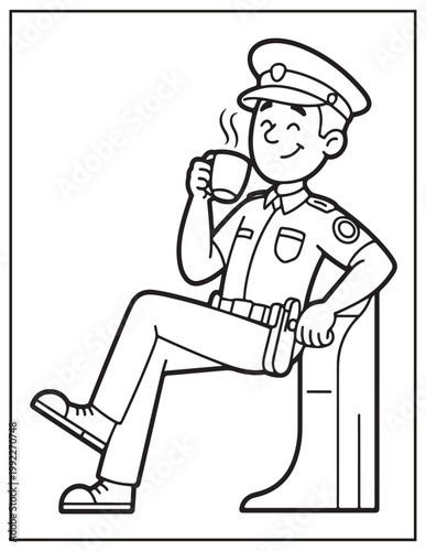 Prison Life coloring book