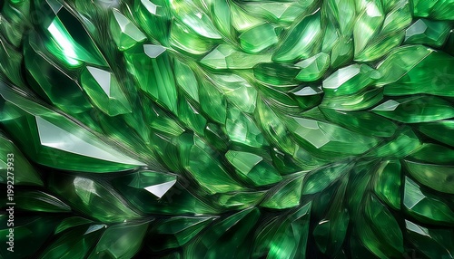 Peridot Green Crystal Abstract Texture Background Wallpaper