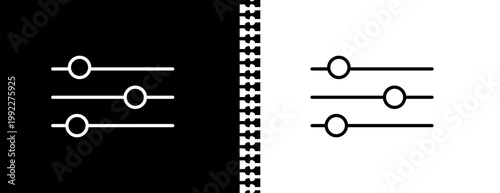 lines UI outline icon in black and white mode - business collection. 