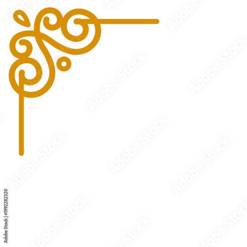 golden luxury border