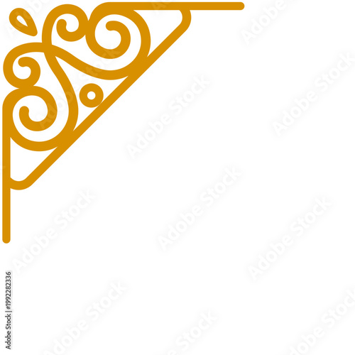 golden luxury border