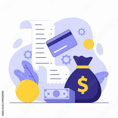 Money bag with dollar sign symbol.