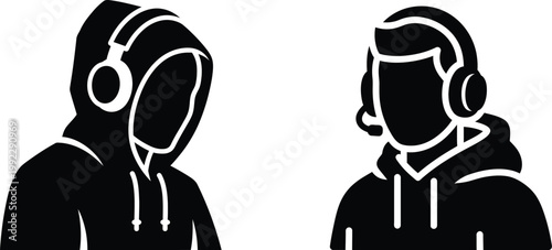 Anonymous figures in hoods a study of concealment and digital identity