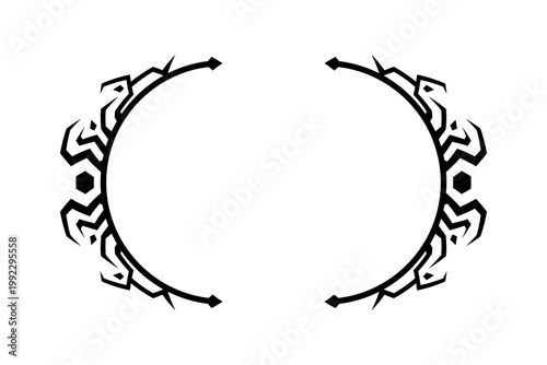 horror round bracket