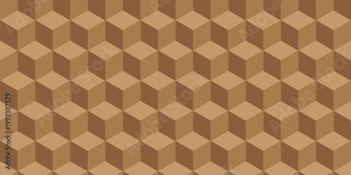 3d modeling cubes Illustration decoration seamless colorful material pattern square design.