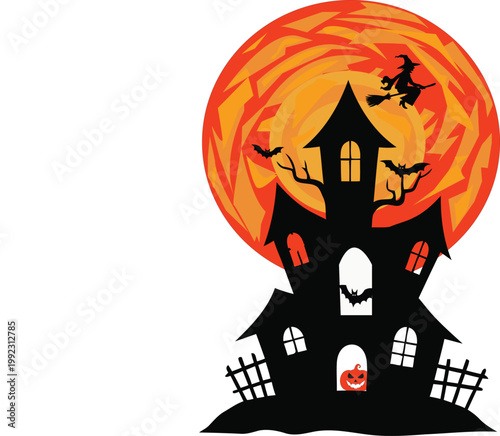 Halloween haunted house